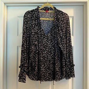 Black Vince camuto blouse